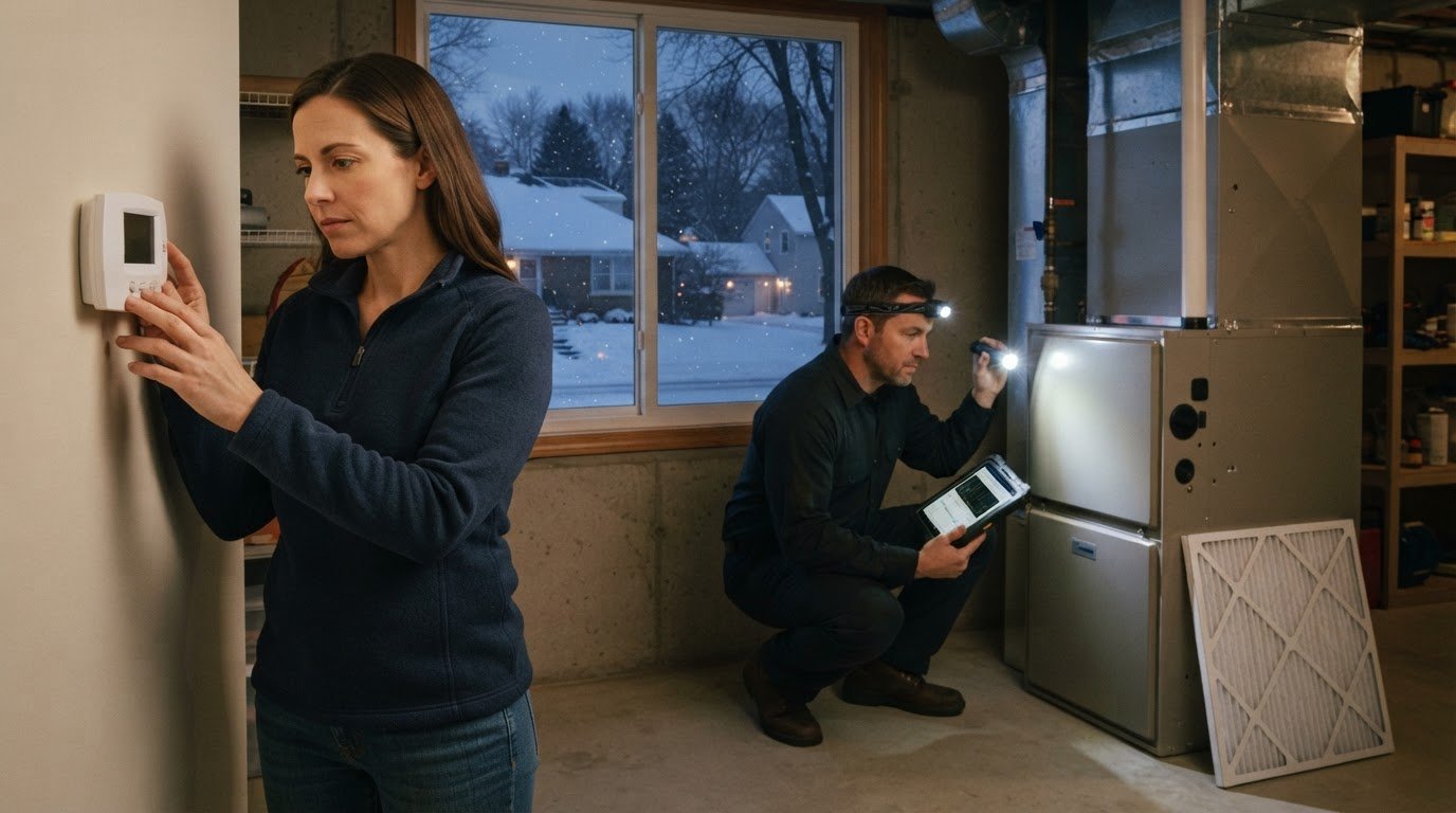 Furnace Not Heating in Racine, WI? Repair Steps and Expert Help