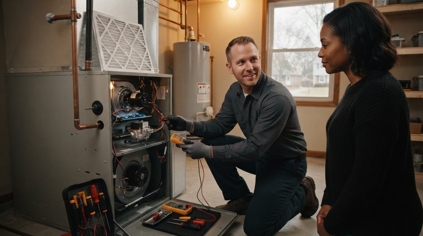 Propane Furnace Repair and HVAC Services in Winthrop Harbor, IL
